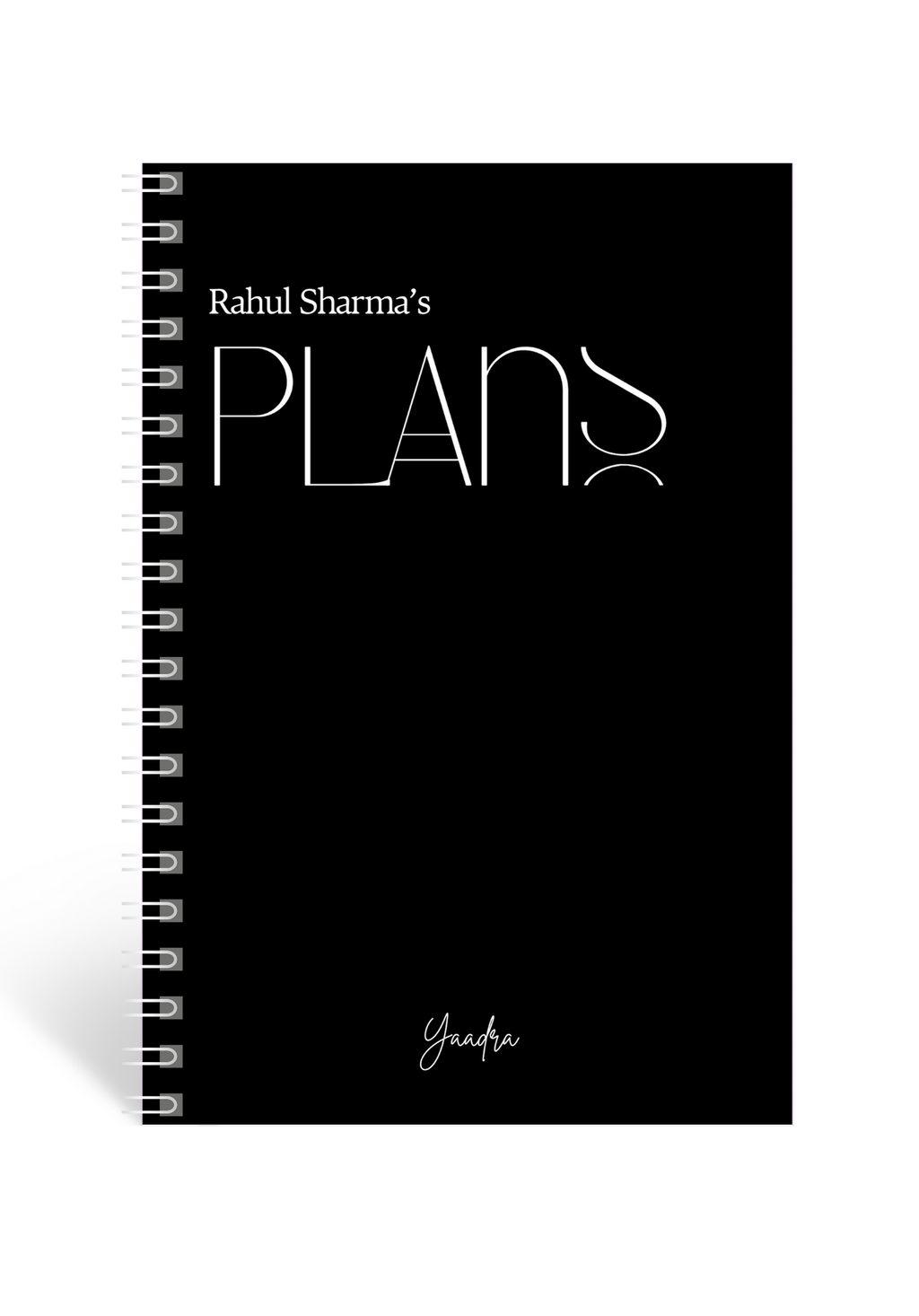 My Plans | Daily Planner | Black Edition