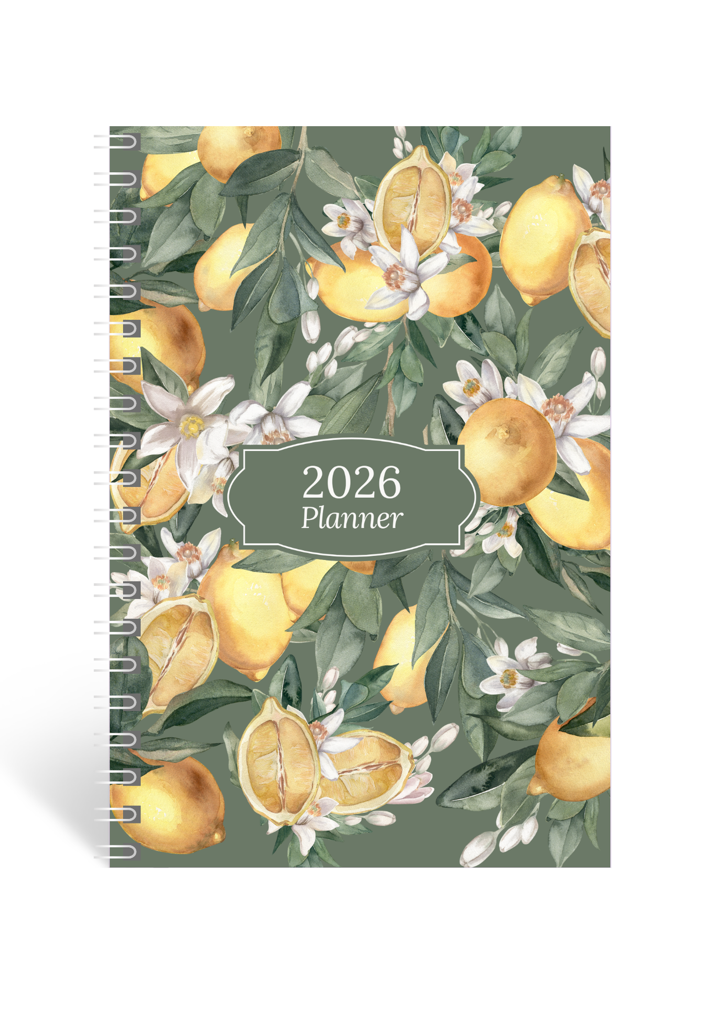 Green & Yellow Floral | Task Planner