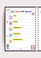Creator OS 2026 – Content Planner & Growth Journal for Creators & Influencers