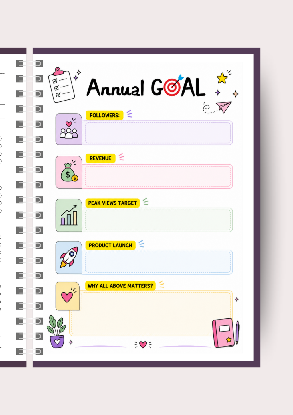 Creator OS 2026 – Content Planner & Growth Journal for Creators & Influencers