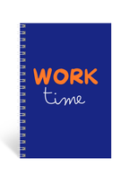 Deep Blue Work Time Planner | Daily Diary