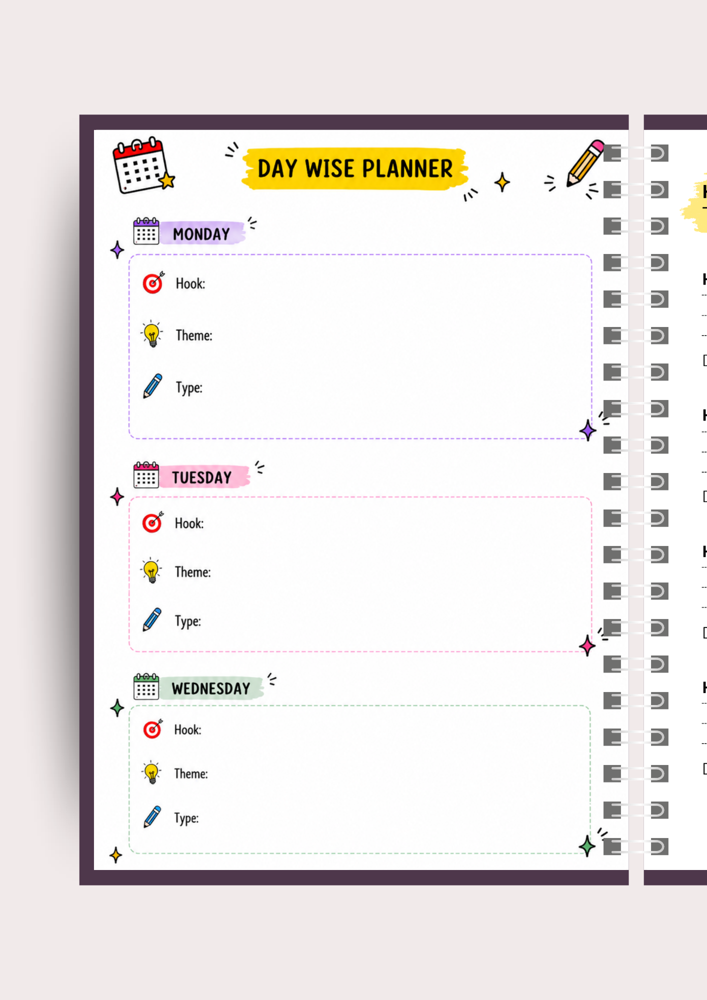 Creator OS 2026 – Content Planner & Growth Journal for Creators & Influencers